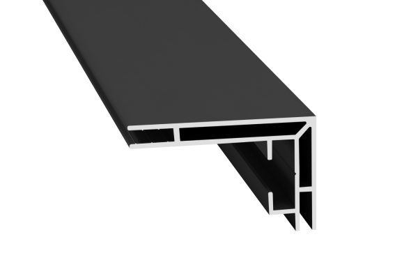 LED Kederrahmen KRL60 in Schwarz