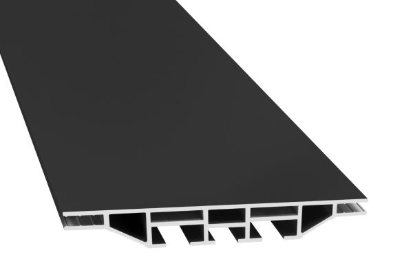 2-seitiger LED Kederrahmen in Schwarz