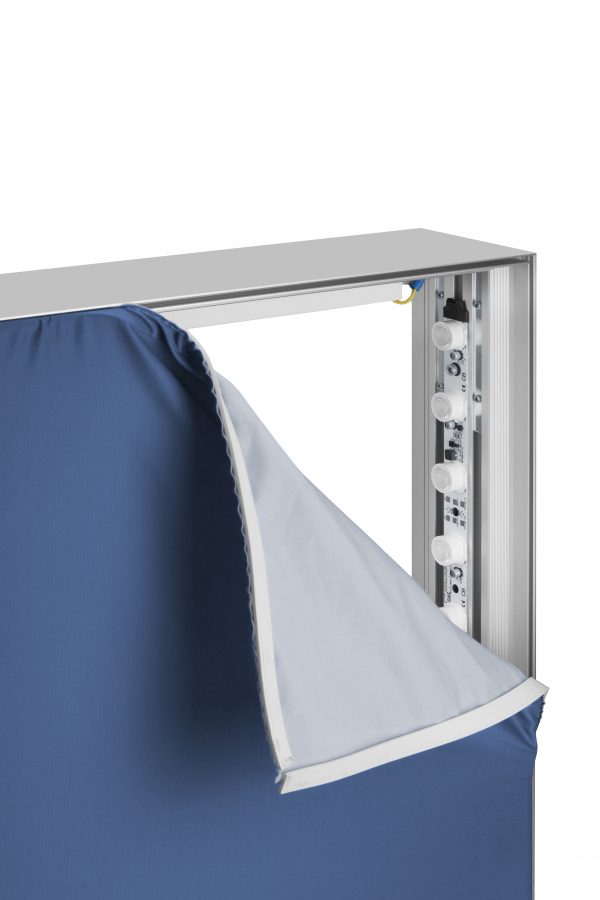 2-seitiger LED Kederrahmen unbeleuchtet